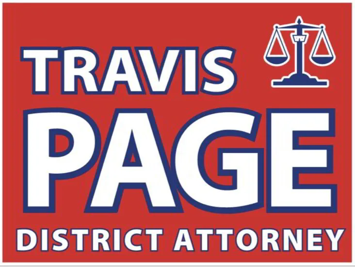 Travis Page for District Attorney