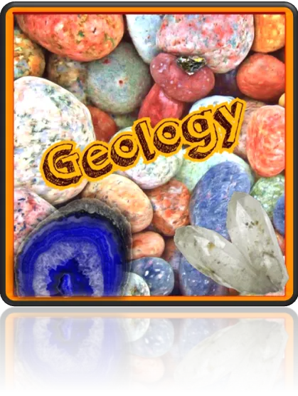 Geology, rocks minerals, volcanoes science club for kids to learn, Elementary age. learning nature