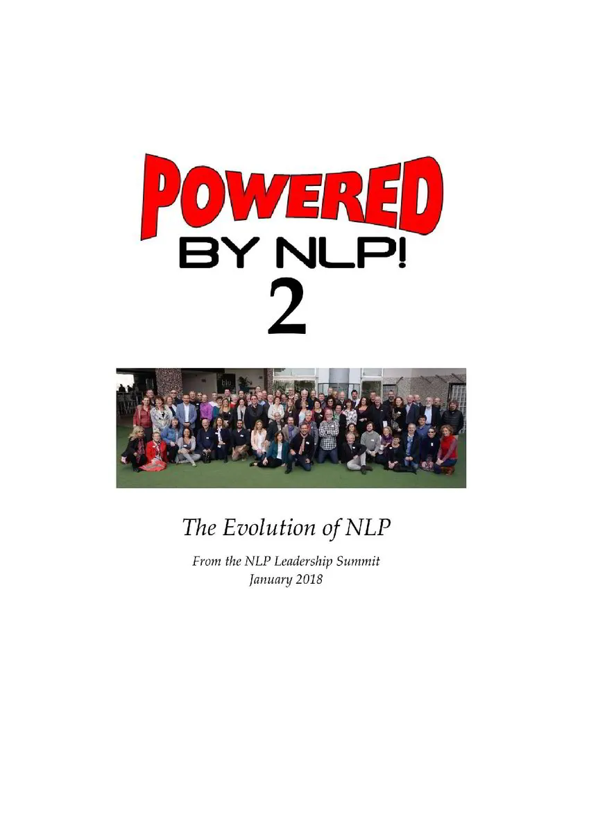 Powered by NLP 2 cover book