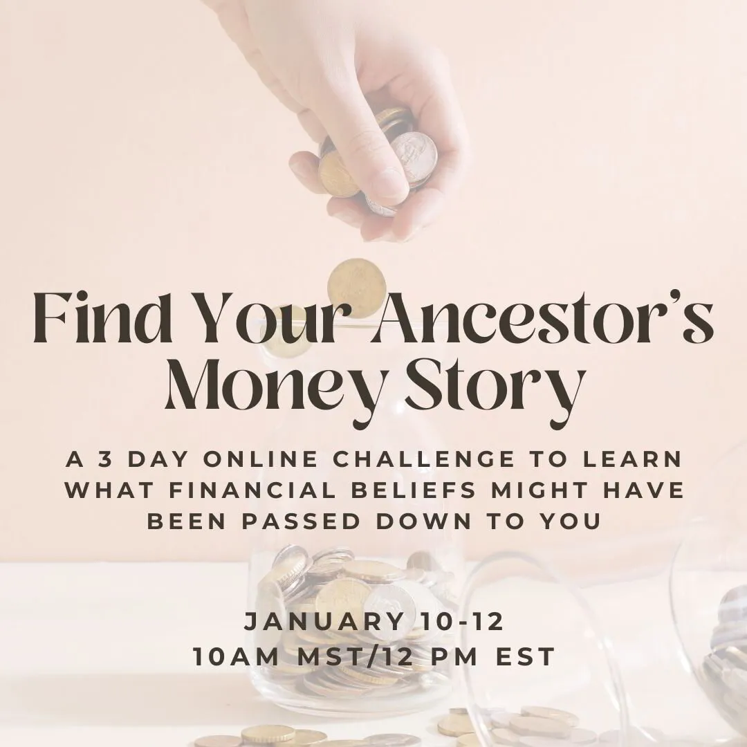 VIP SEAT - Find Your Ancestor's Money Story