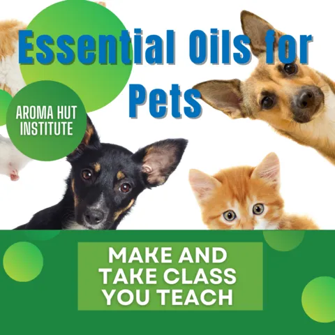 Essential Oils for Pets Make and Take Class