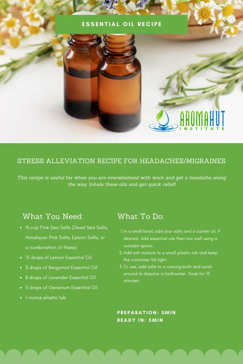 Stress Alleviation Recipe for Headaches and Migraines