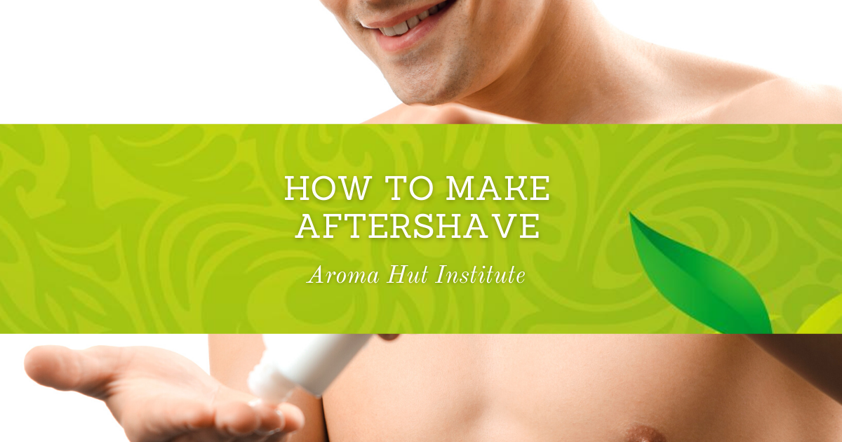 How to Make Aftershave With Essential Oils