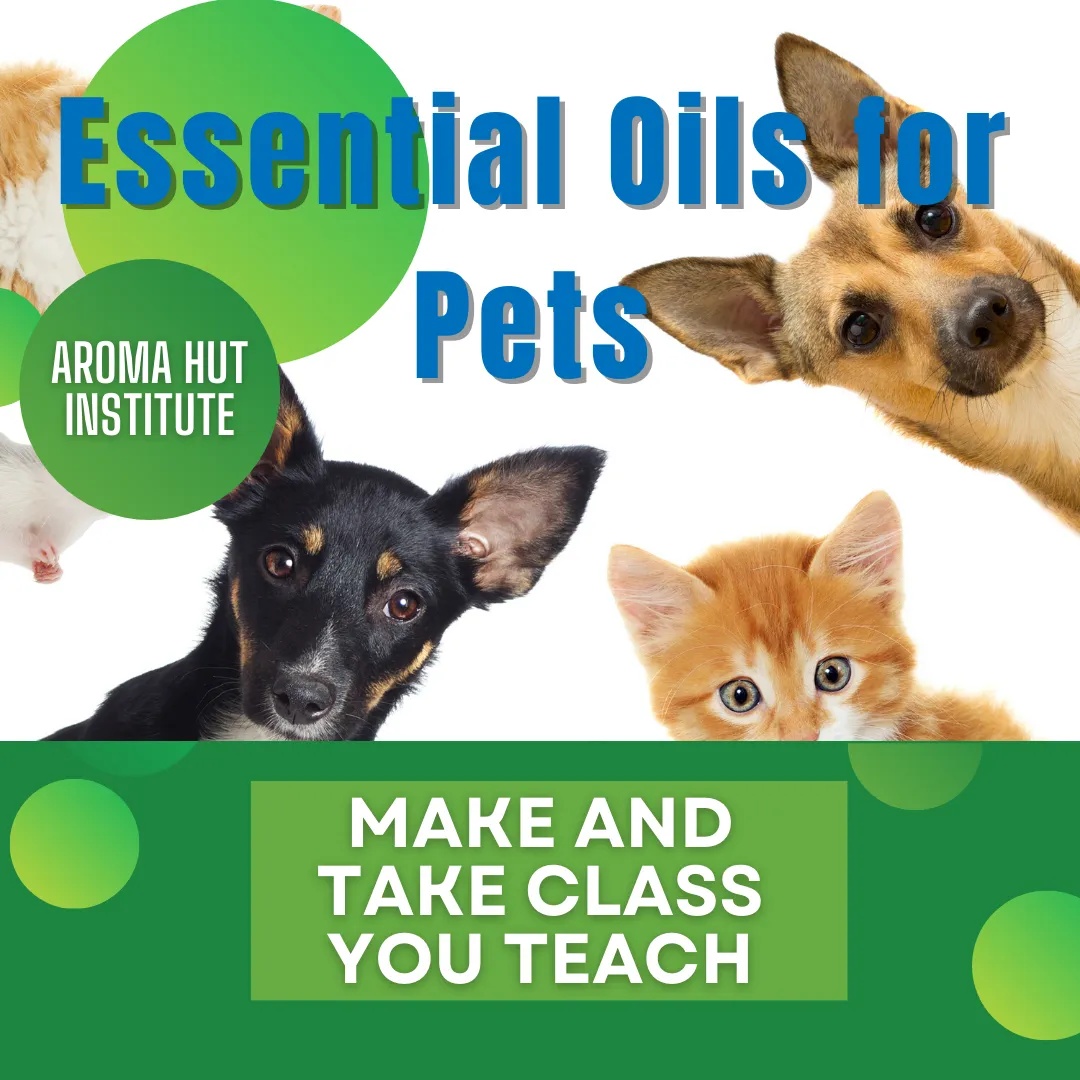 Essential Oils for Pets Make and Take Class