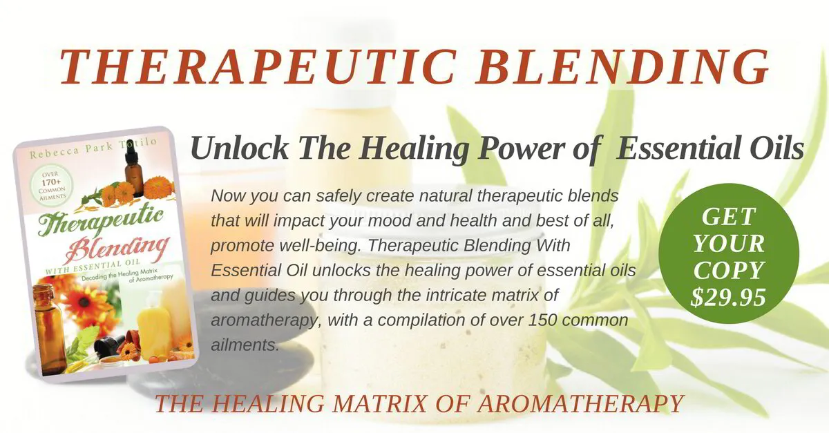 Therapeutic Blending With Essential Oil Book | Aroma Hut Institute