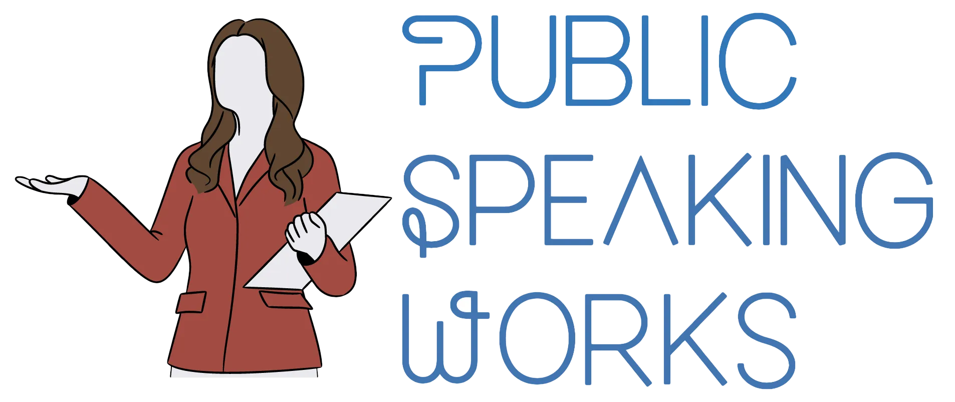Public Speaking Works logo