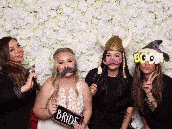 physical props and signs - las vegas GIF photo booth rental