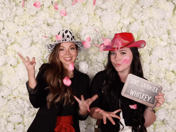 boomerang will props and signs - photo booth rental for las vegas - bossy booths