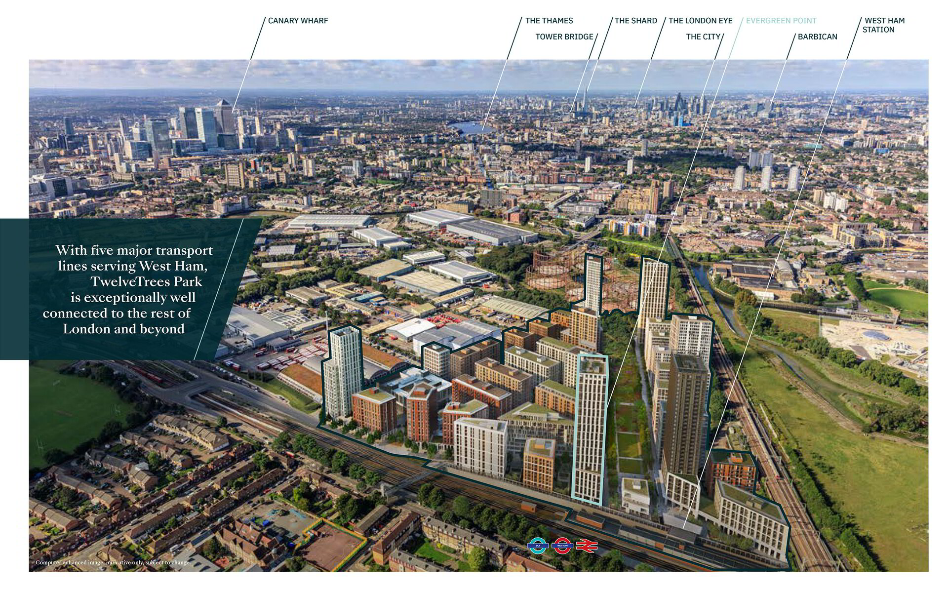 TwelveTrees Park Apartments Near Canary Wharf