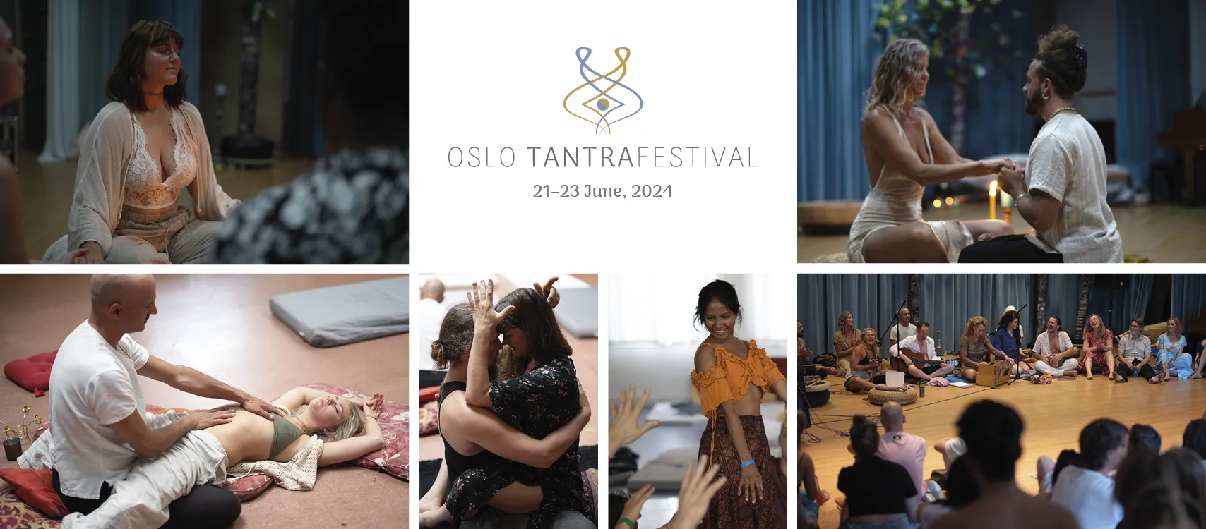 Early bird Oslo Tantra festival with food and drinks Man