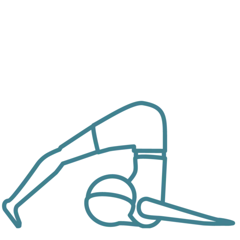 yoga stretch icon