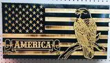 American Eagle Flag 13X25