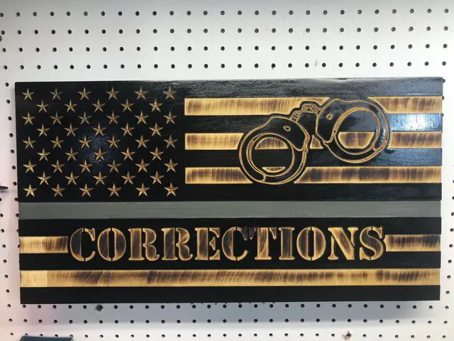 American Flag for Corrections