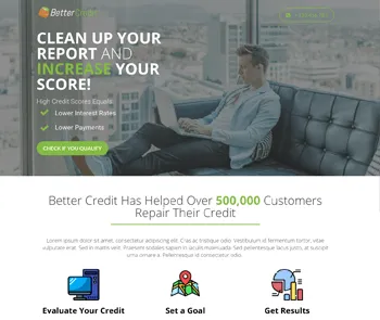 credit repair funnel template