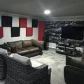 Fabric Wall - Printed Uphostered Acoustic Walls