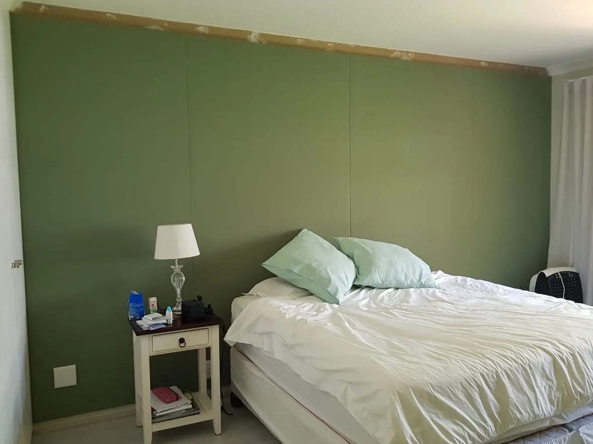 insulated bedroom wall