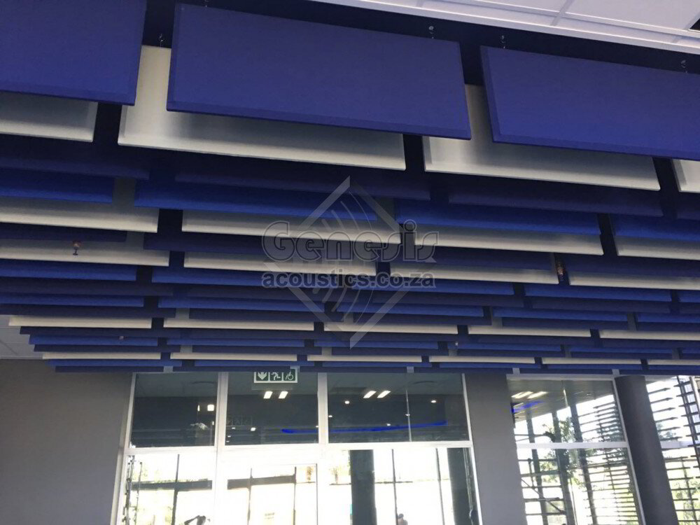 S5 Acoustic Hanging Baffles Effective Noise Reduction for HighCeilings