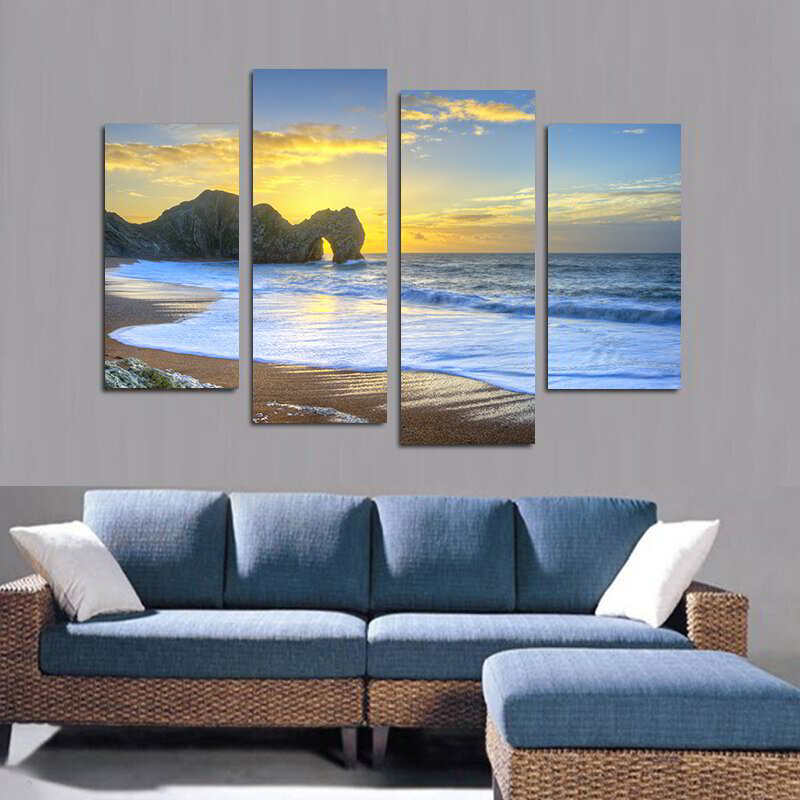 S3 Printed Acoustic Panels - Beach Rock - 4 Panels