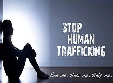 Stop human trafficking banner