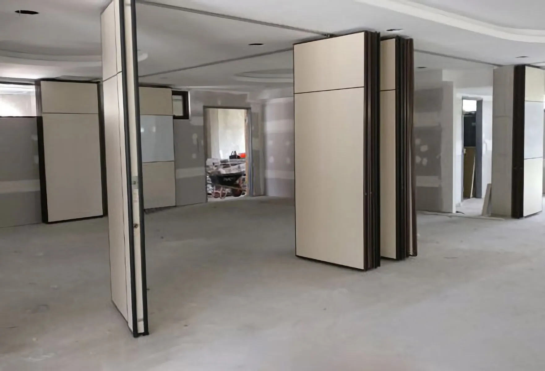moveable acoustic stacking doors