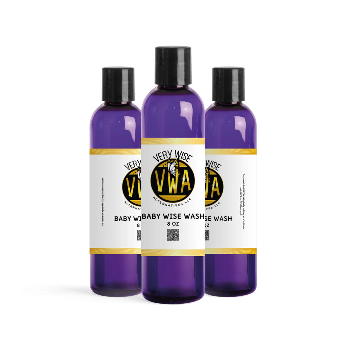 All NATURAL BABY Wash, Baby WISE, SOAP, Herbalist viola