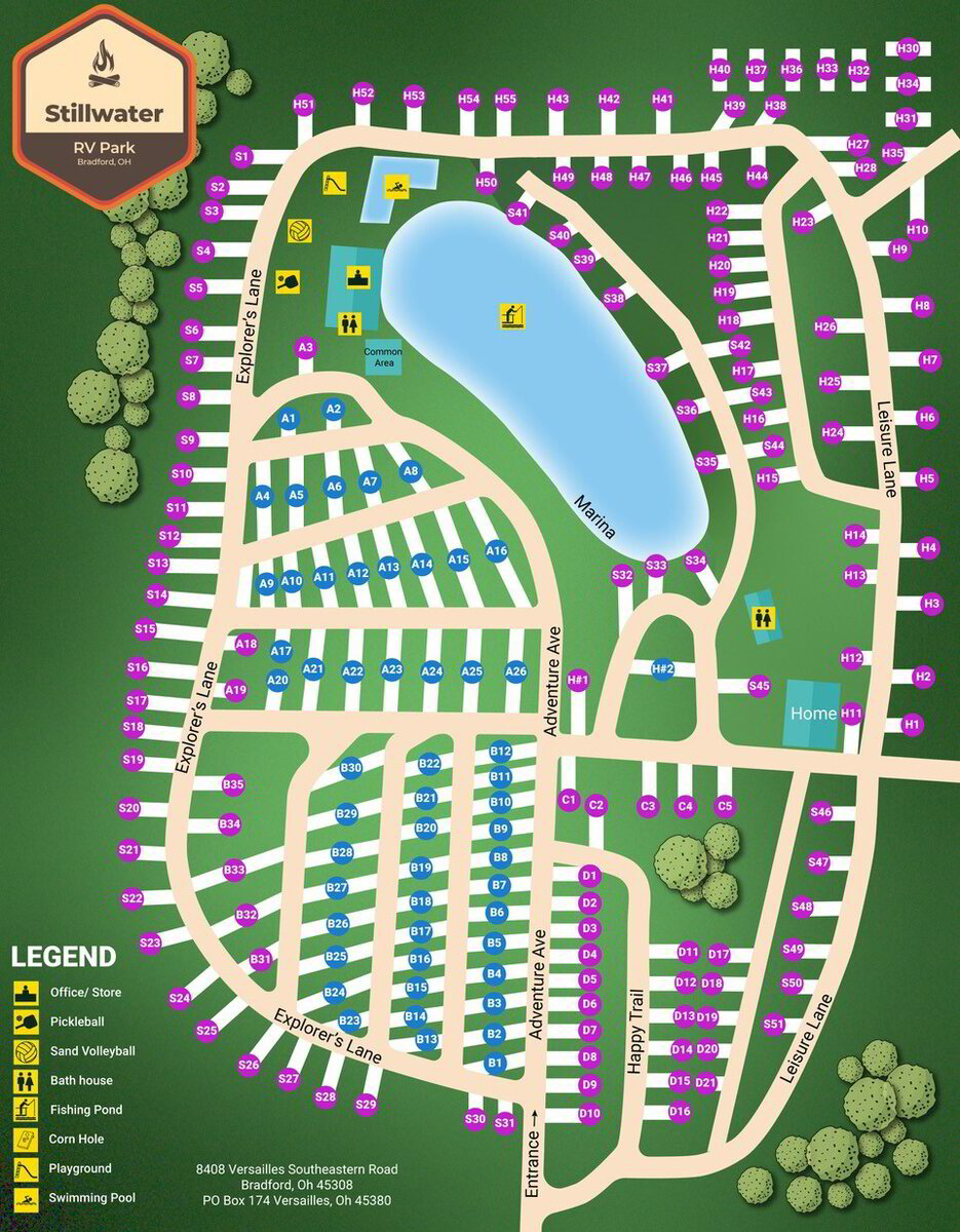 Map | Stillwater RV Park & Campground