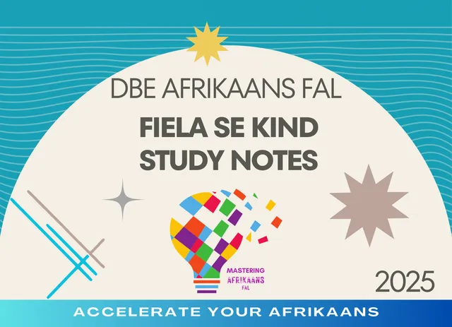 Study Hub of videos and documents for IEB and DBE Afrikaans FAL Grades ...