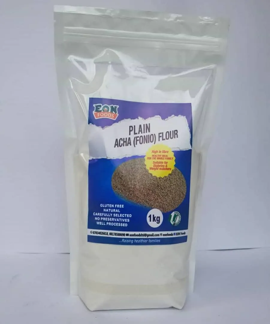 Plain Acha (Fonio) Flour