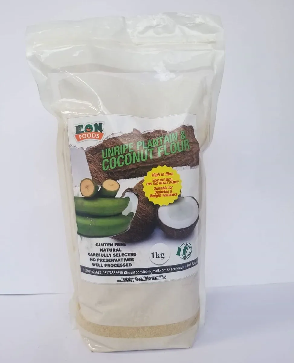 Unripe Plantain & Coconut Flour