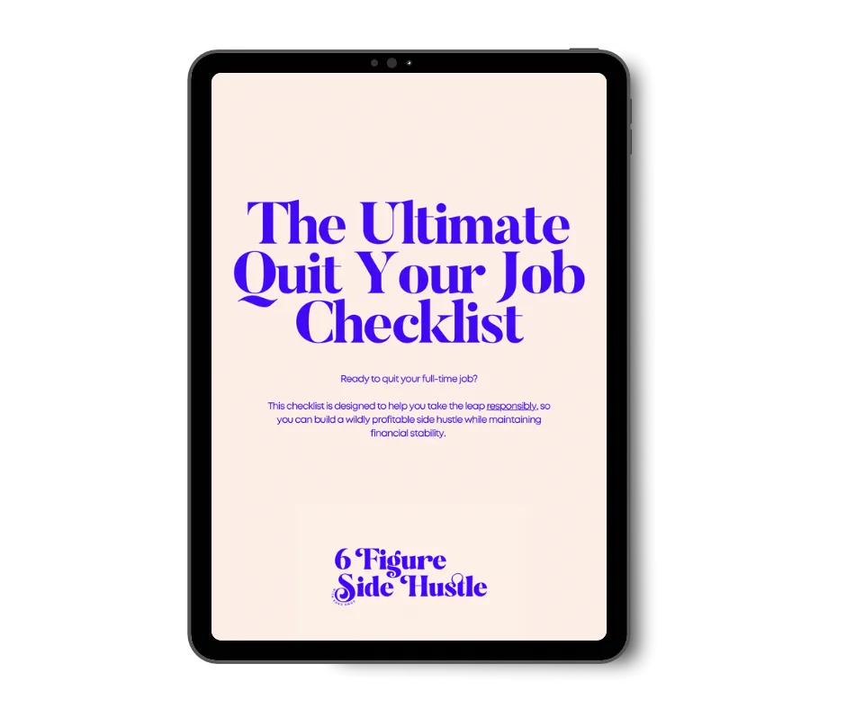 The Ultimate 'Quit Your Job' Checklist - Masterclass Special