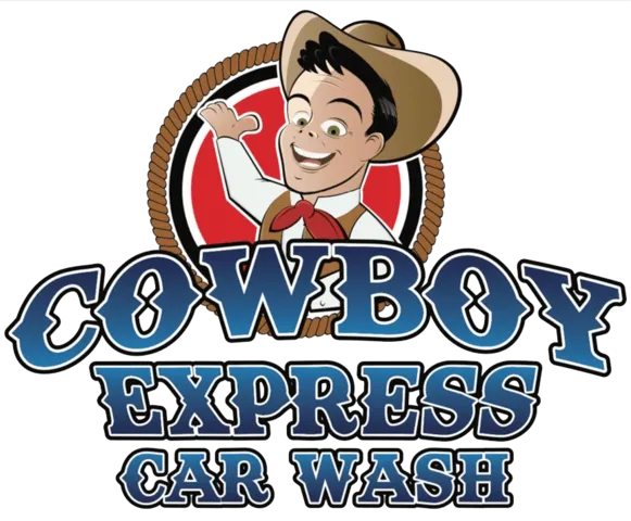 COWBOY EXPRESS CAR WASH LOGO