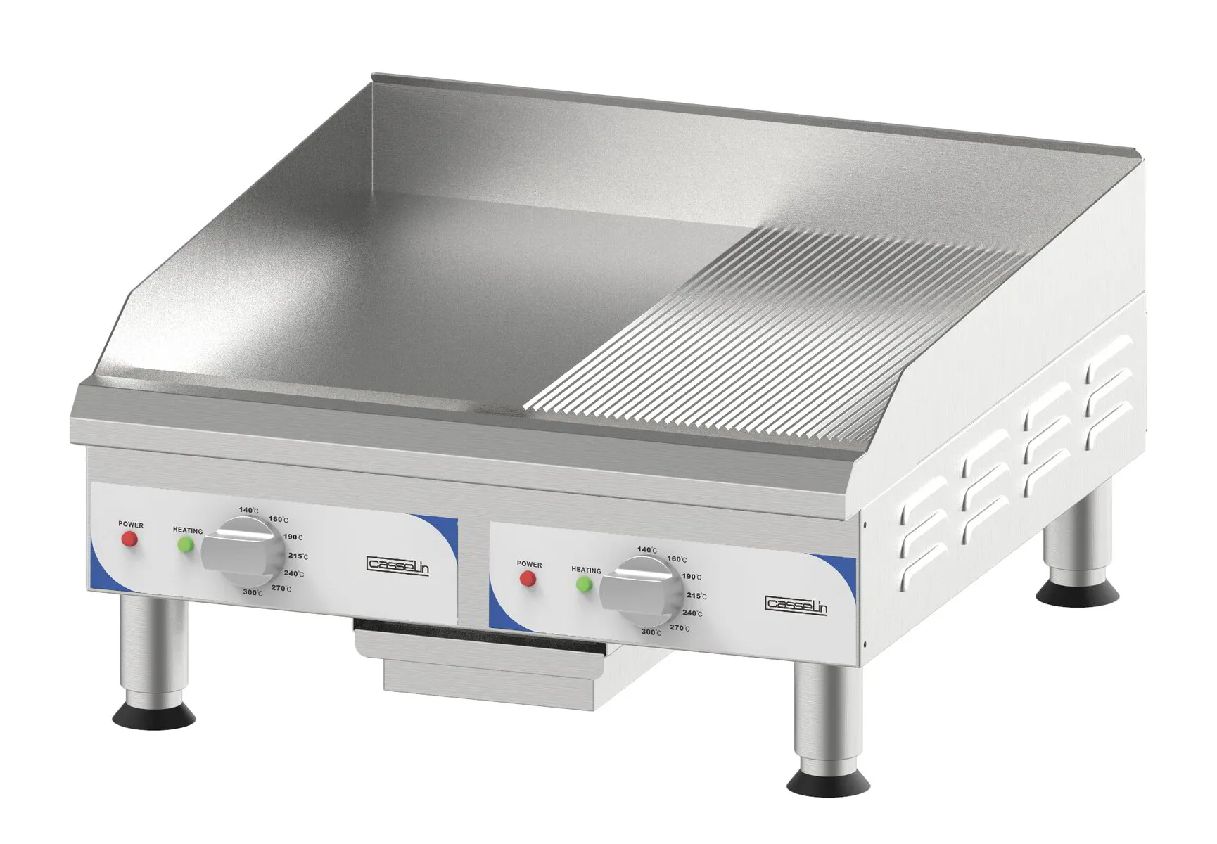 Grill Panini Grand Premium Lisse - Lisse avec minuteur Casselin