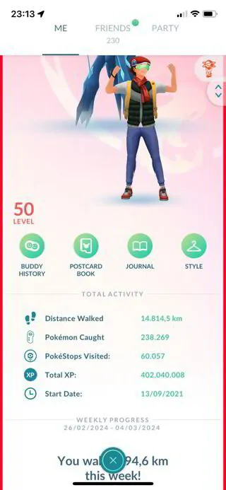 ✨ Pokémon Go Account ✨ Level 50 Valor ✨ 