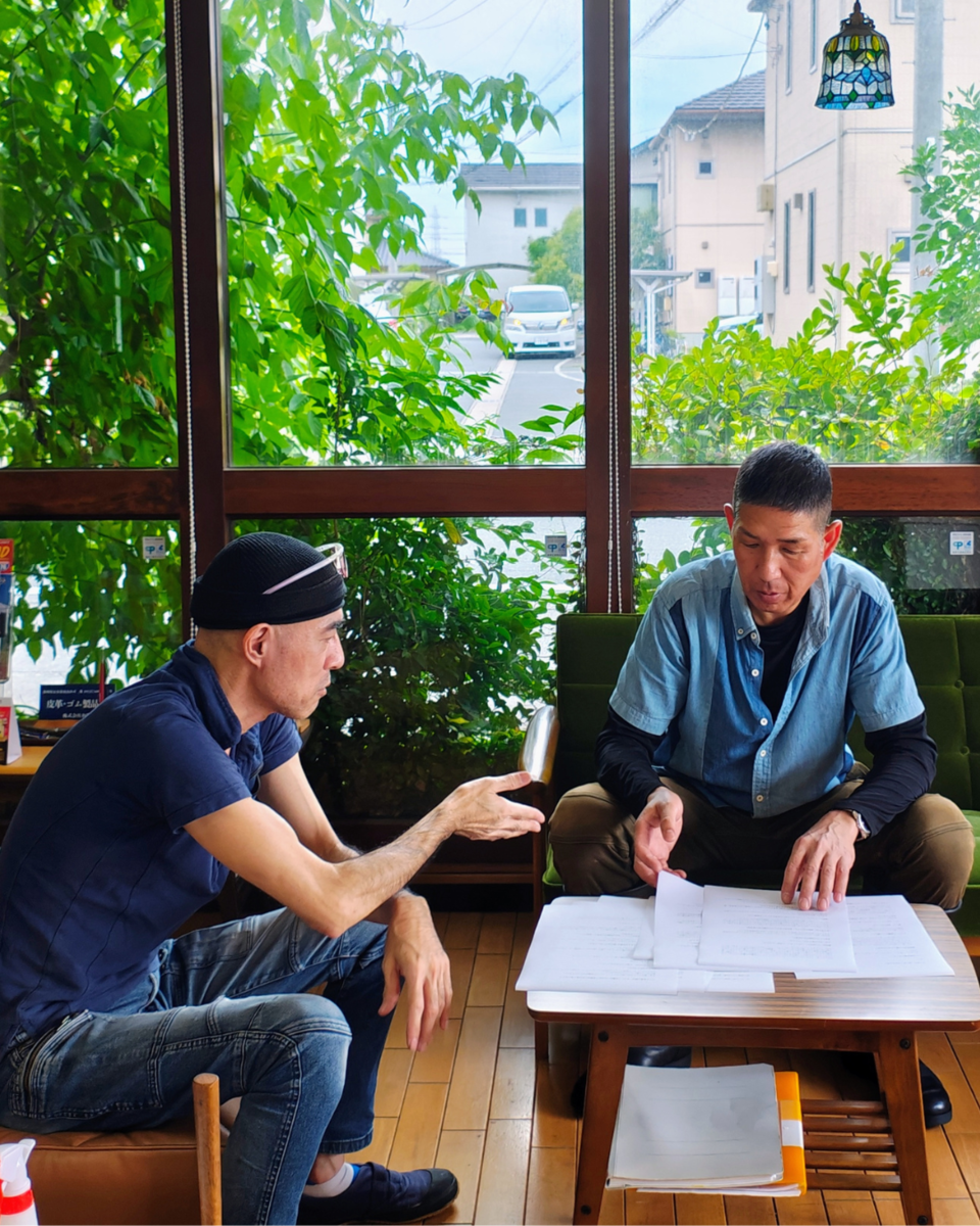 萩原さんとブーツ