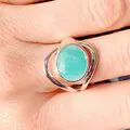 Shattuckite Ring
