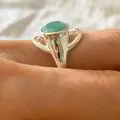 Shattuckite Ring
