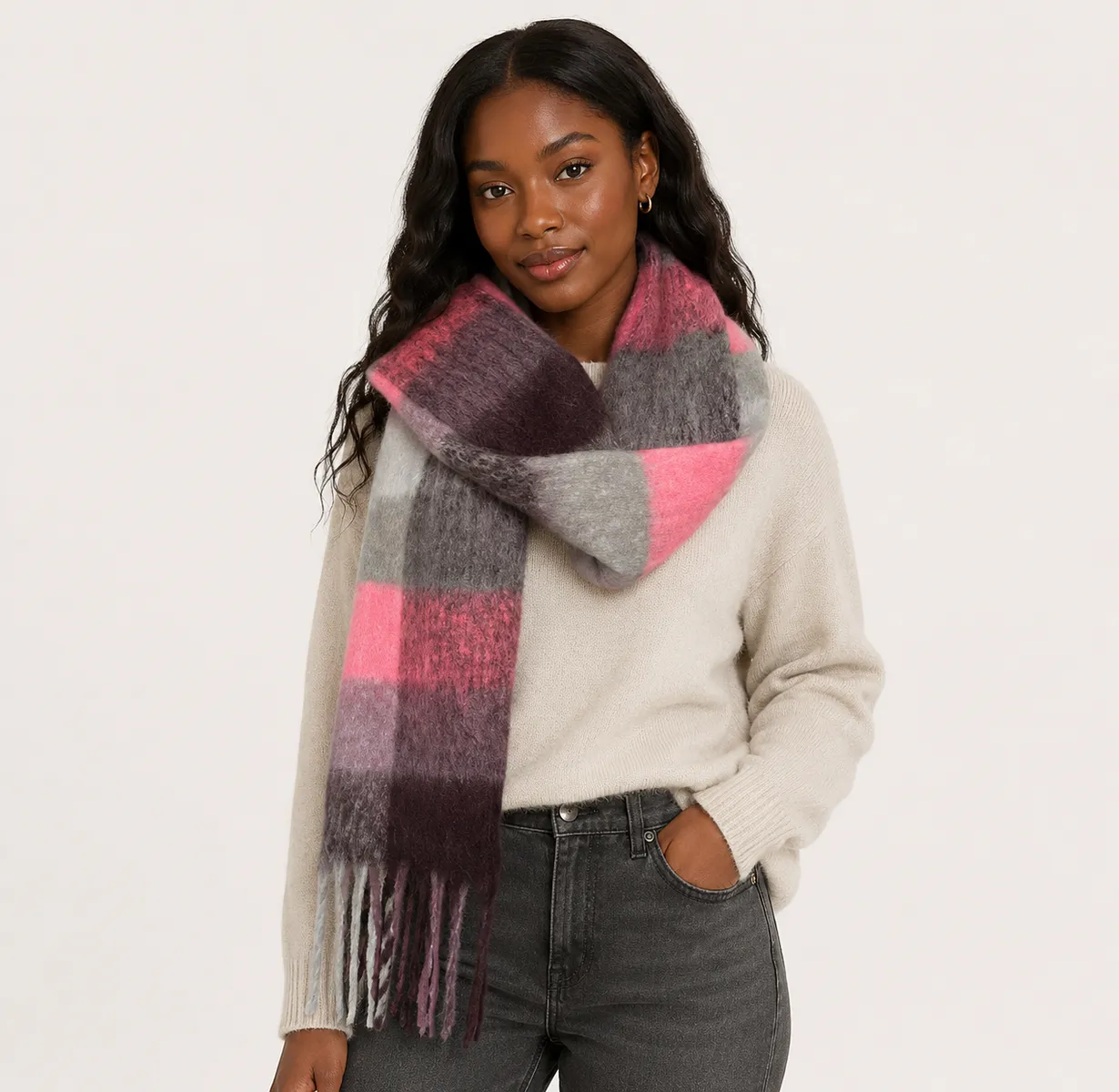 Heather Mist Scarf