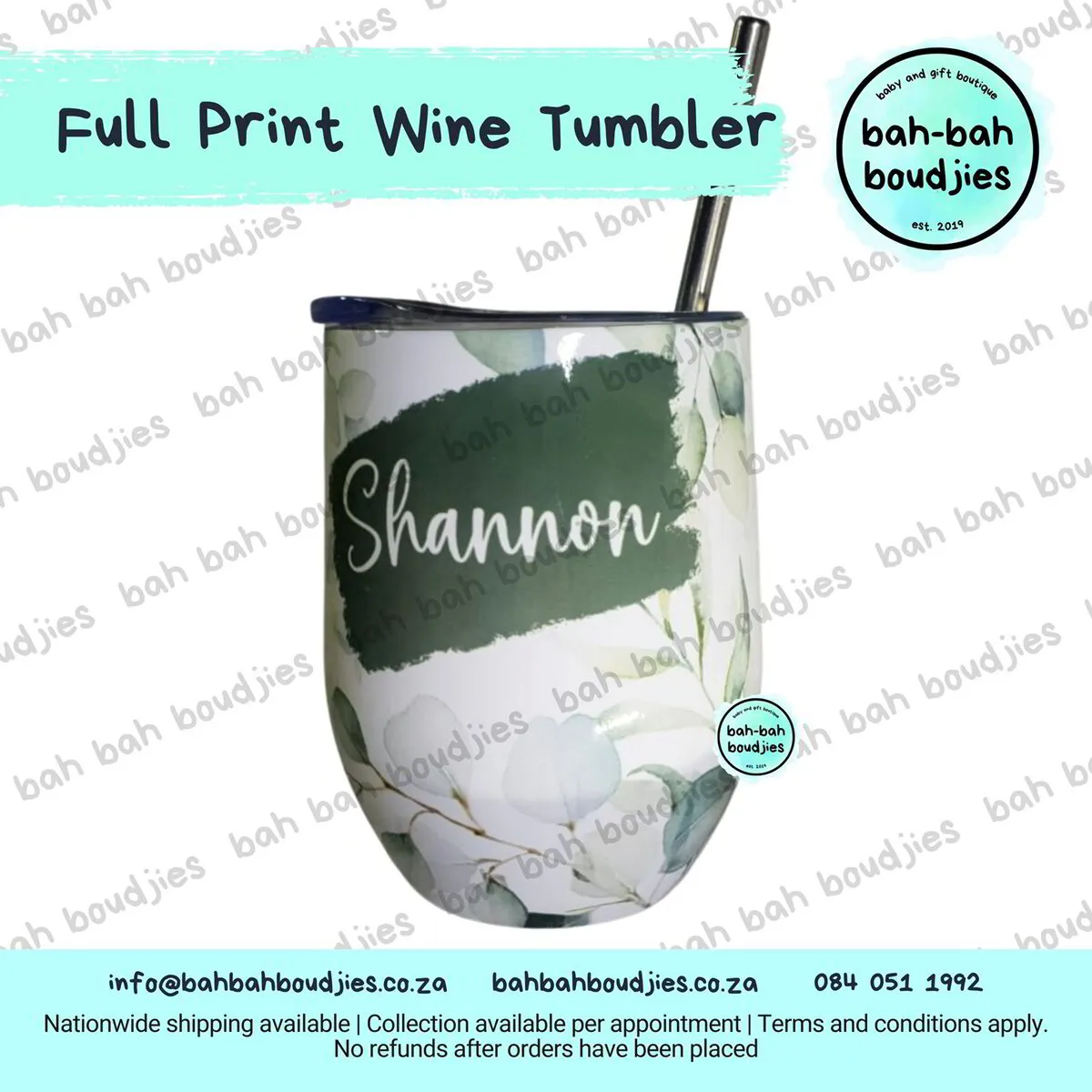 Wine Tumbler (Full Print) 300ml