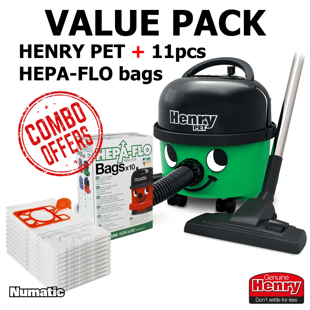 Henry Pet (9litre) - Value Pack