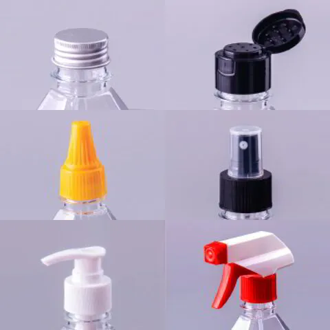 aluminium_Fliptop_cap_Honey_Cap_Press_spray_Triger_Spray_pump_white