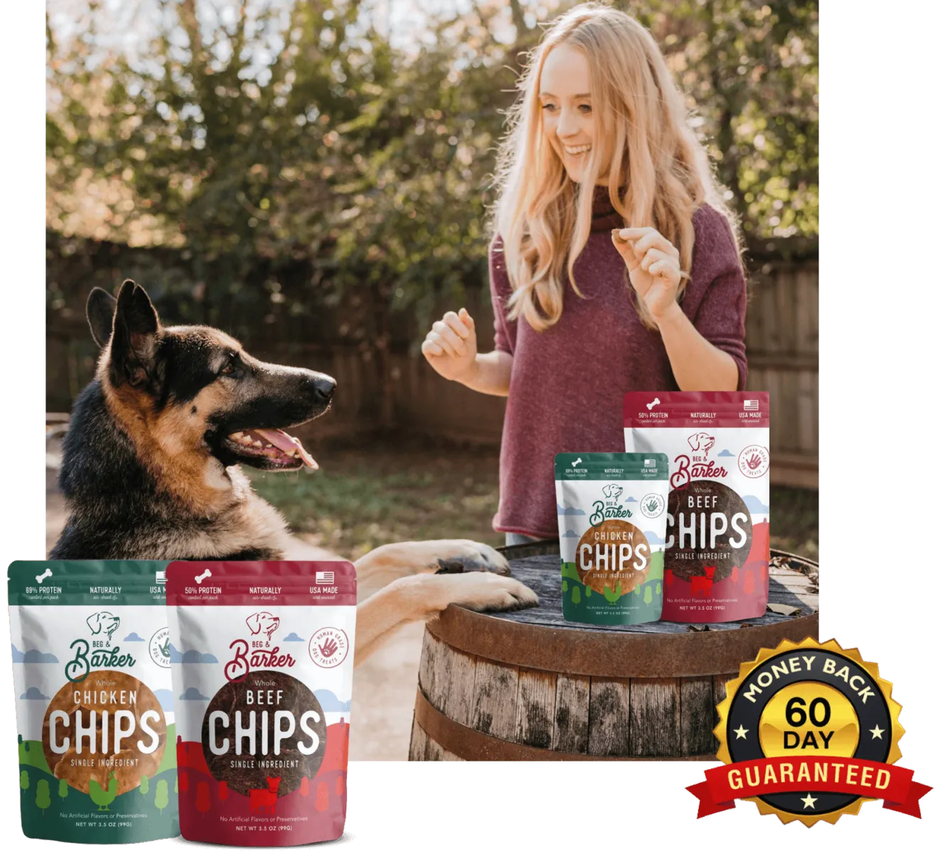 Subscribe & Get Beg & Barker Chicken and Beef Chips