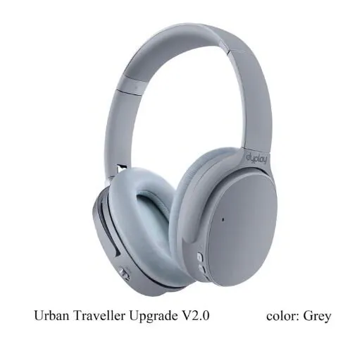 Active Noise Cancelling Headphones Wireless Bluetooth Earphones With Case Box Over Ear Headset With Microphone For Cell Phones