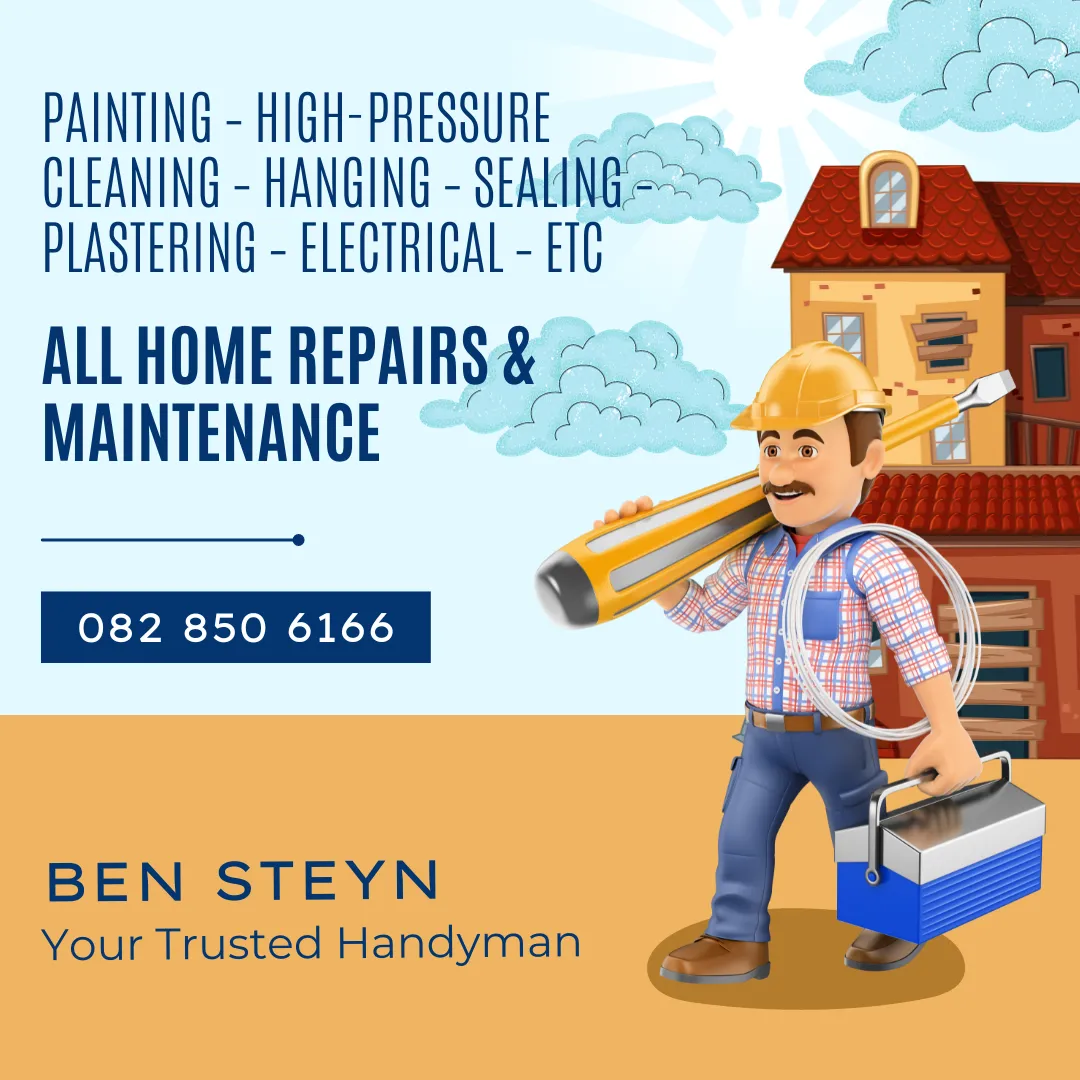 Handyman Ben Steyn