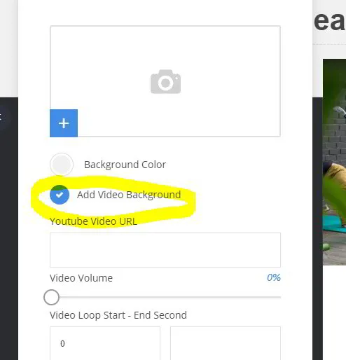 How to Add A Video Background