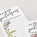 Calligraphy Birthday Party Games Pack for Men and Women