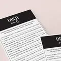 Dirty Minds Card Bachelorette Party Game Printable