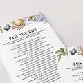 Picnic Family Reunion Pass the Gift Poem for Gift Exchange