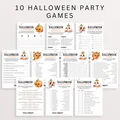 Orange Pumpkin Themed Halloween Party Games for Groups