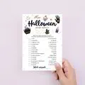 Creepy Music Match Game for Halloween Party Activities