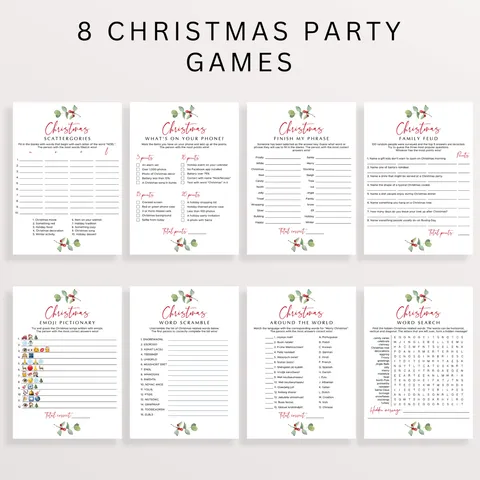 Christmas Naughty or Nice List for Adults Printable